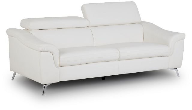 Gunner White Micro Sofa (4)