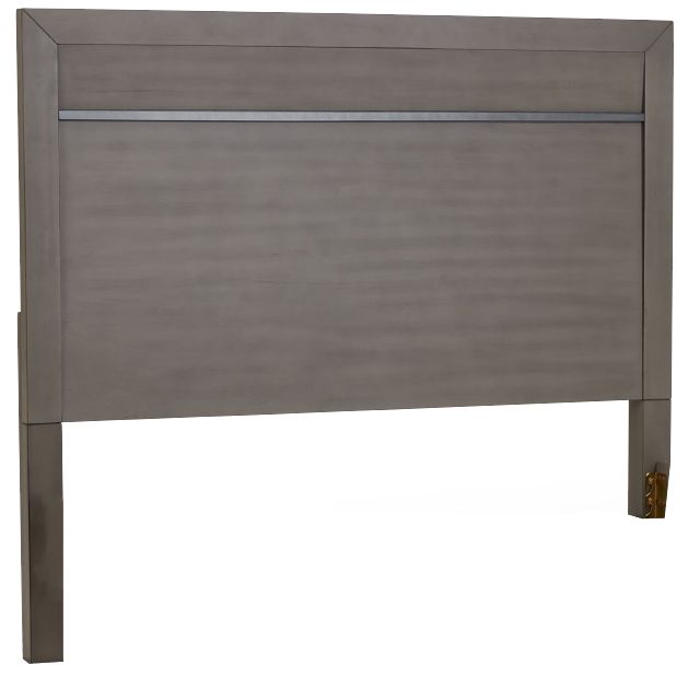 Zurich Gray Panel Headboard
