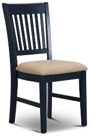 Dover Dark Blue Desk Chair