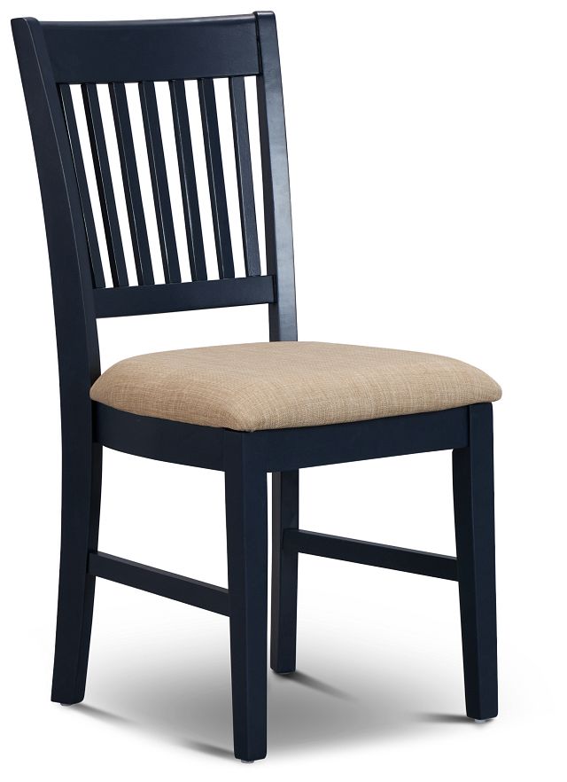 Dover Dark Blue Desk Chair (1)