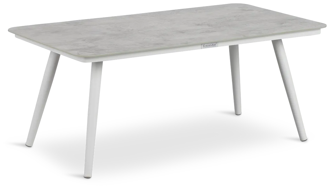 Andes Gray Ceramic Coffee Table