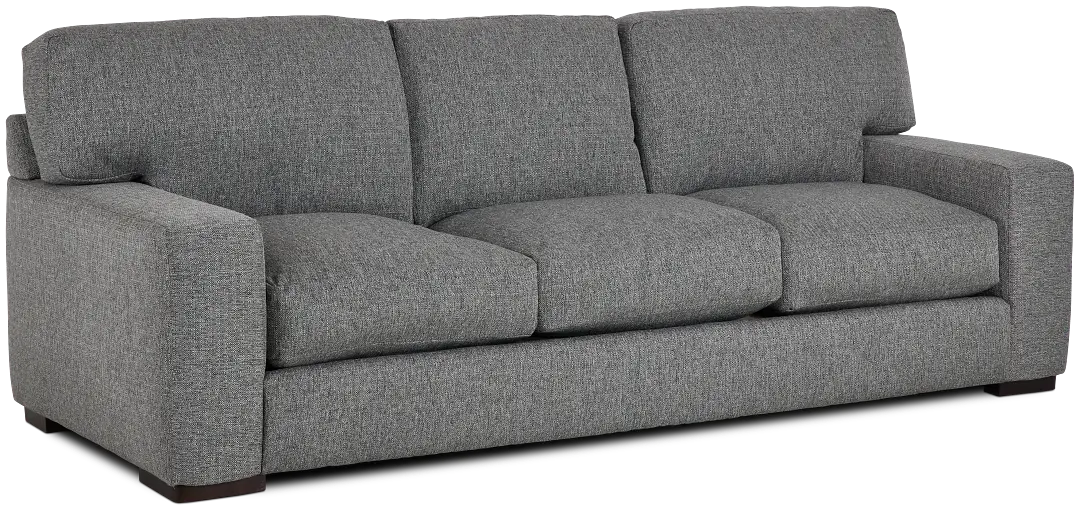Veronica 104" Dark Gray Down Sofa Veronica 104" Dark Gray Down Sofa