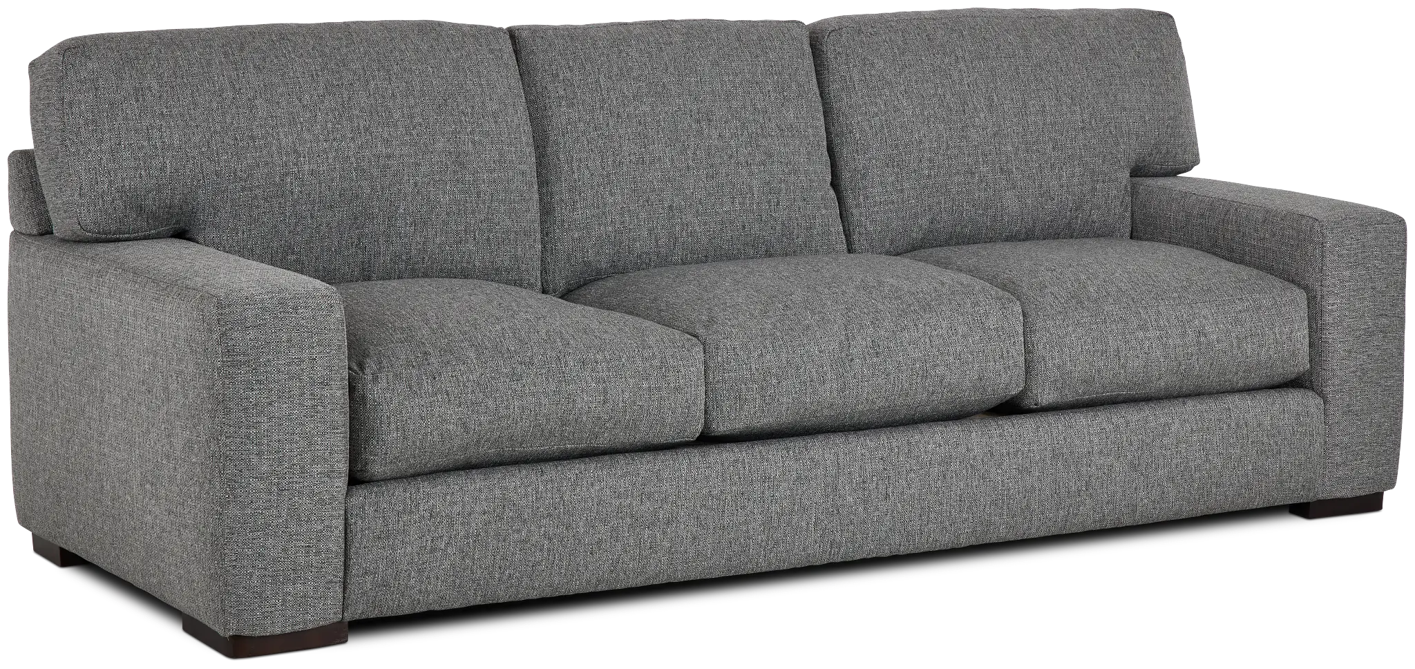 Veronica 104" Dark Gray Down Sofa Veronica 104" Dark Gray Down Sofa