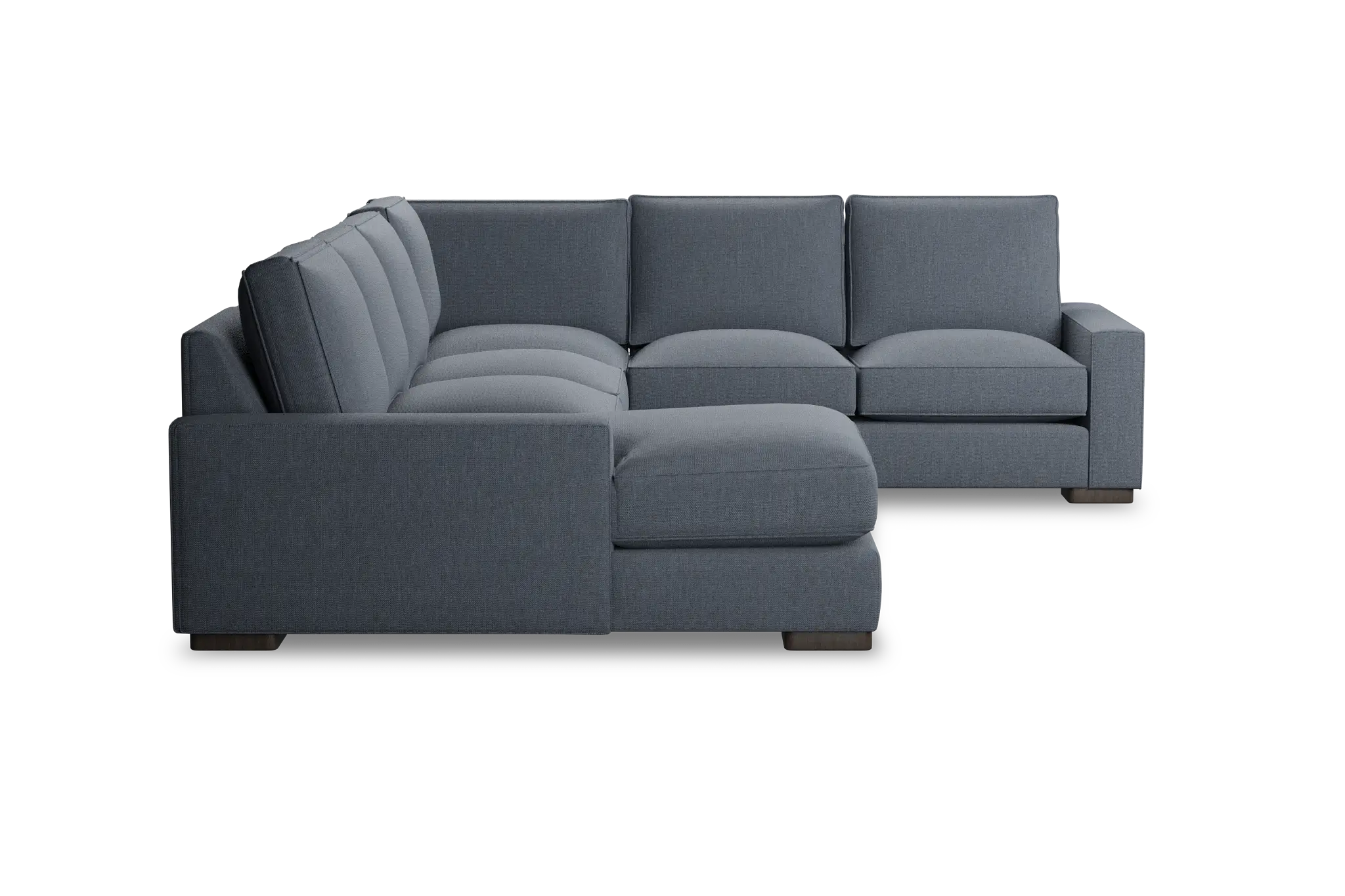 Edgewater Victory Dark Blue Medium Left Chaise Sectional Edgewater Victory Dark Blue Medium Left Chaise Sectional