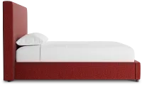 Grayton Elite Red 54" Upholstered Platform Bed