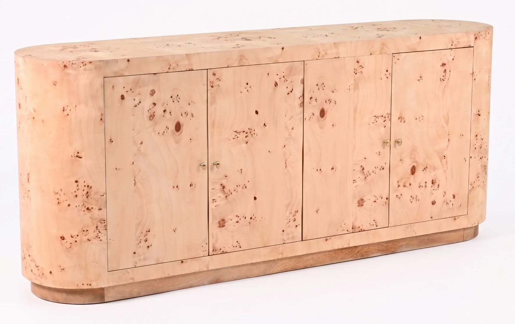 Nelly Light Tone Four-door Cabinet