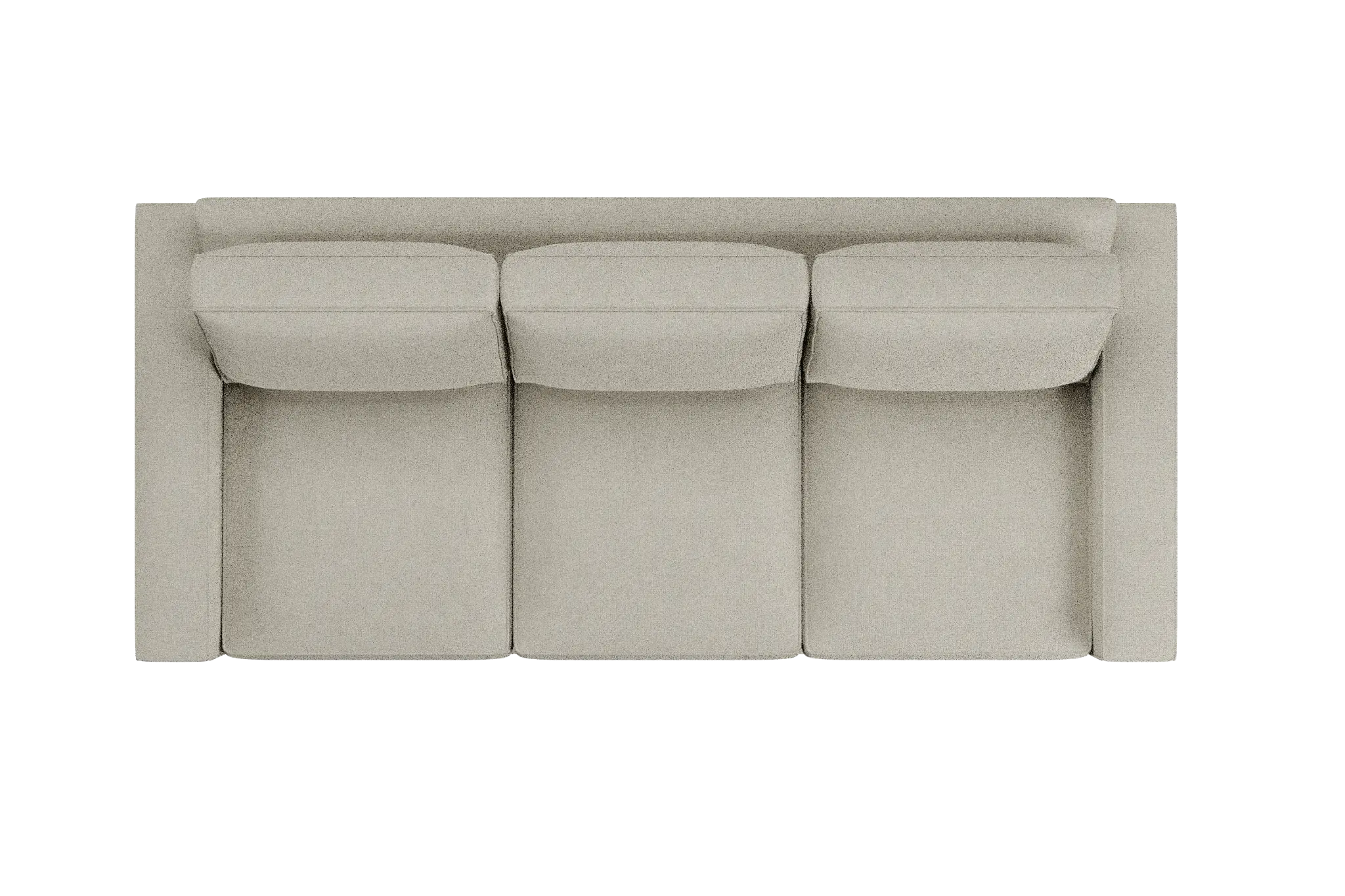 Edgewater Suave Beige 96" Sofa W/ 3 Cushions Edgewater Suave Beige 96" Sofa W/ 3 Cushions