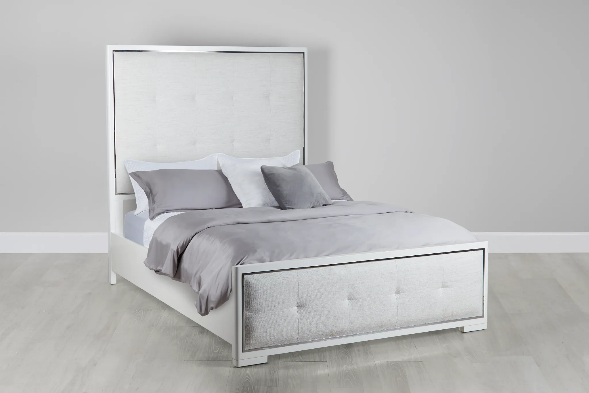 Ocean Drive White Uph Panel Bed