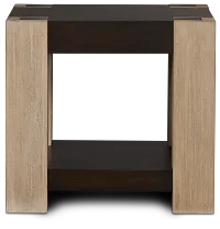 Jacob Two-tone Square End Table