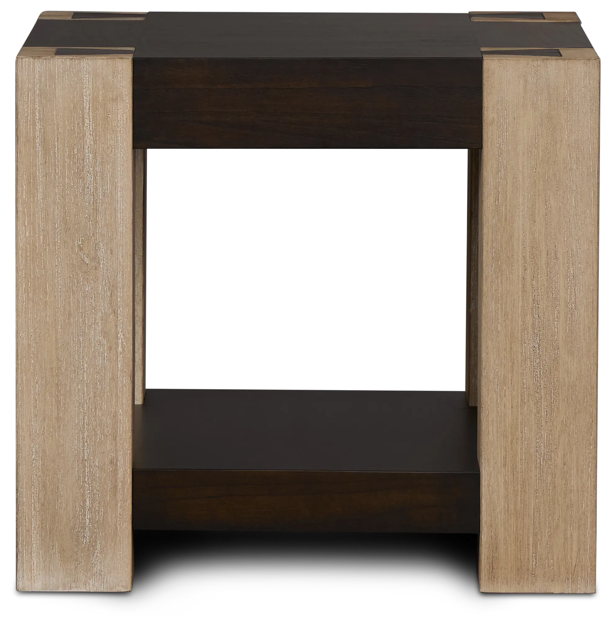 Jacob Two-tone Square End Table Jacob Two-tone Square End Table
