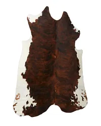Motley Brown Leather 6x9 Area Rug