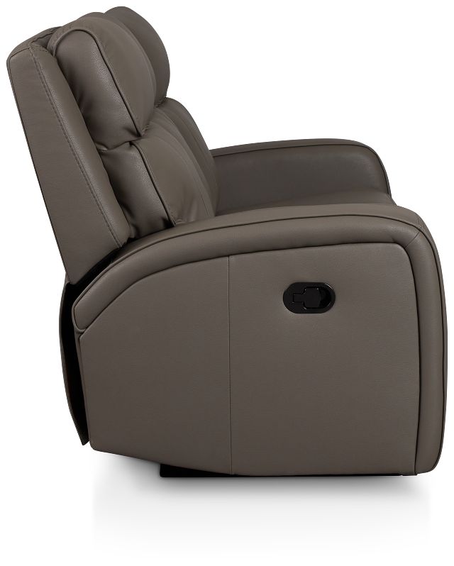 Rhett Gray Micro Reclining Sofa