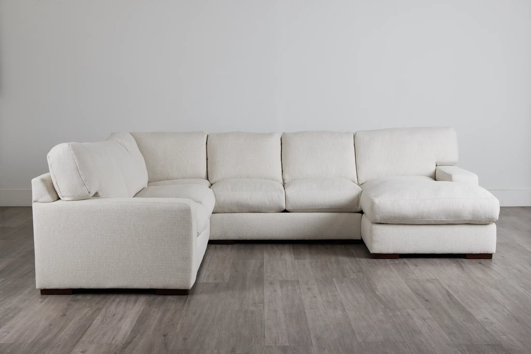 Veronica White Down Medium Right Chaise Sectional Veronica White Down Medium Right Chaise Sectional