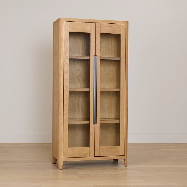 Gables Light Tone Curio Cabinet