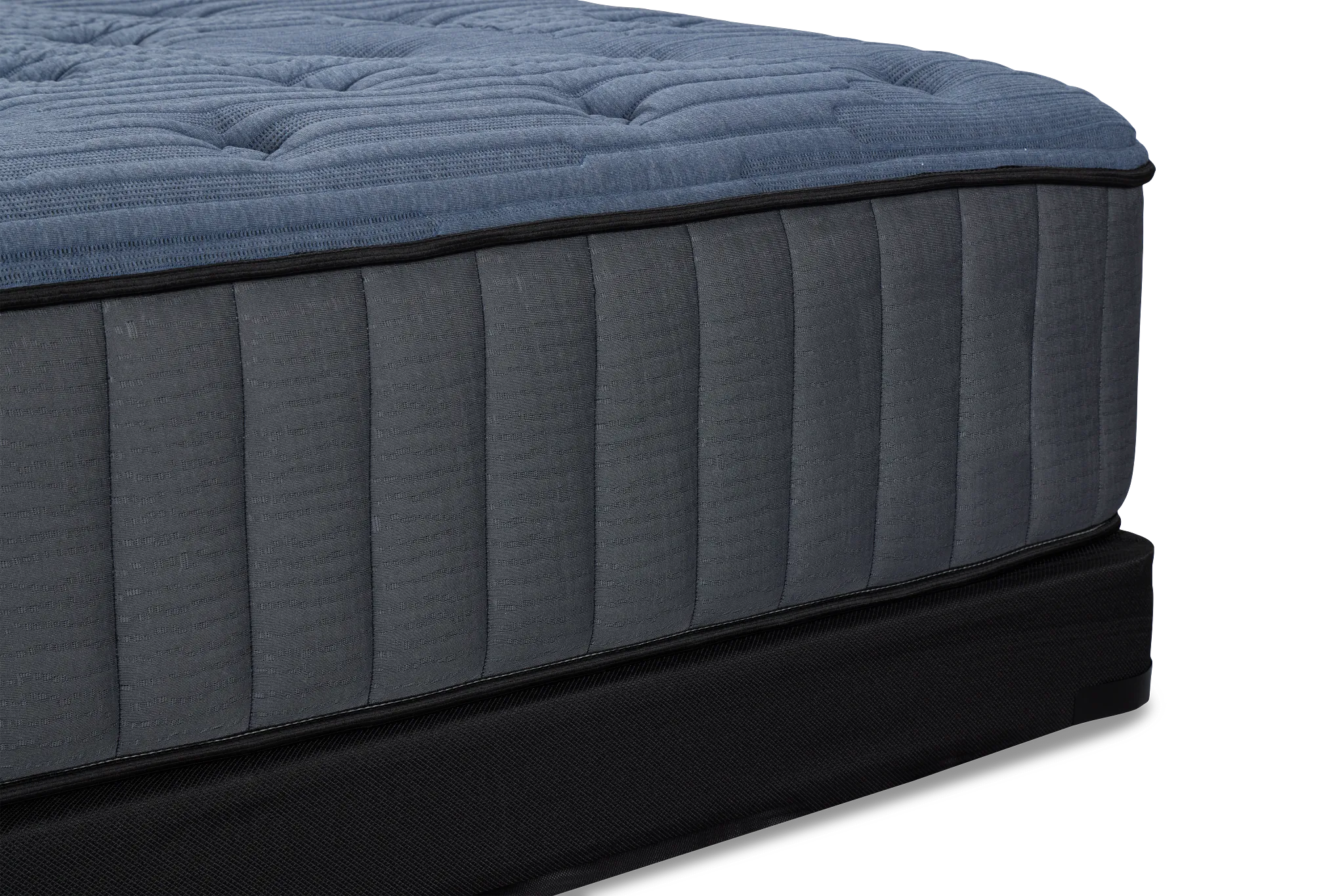 Kevin Charles By Sealy Reserve Lux Plush Low-profile Mattress Set