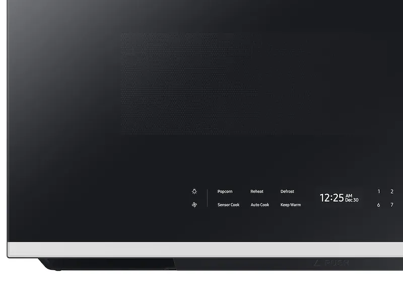 Samsung Bespoke Series White Over-the-range Microwave