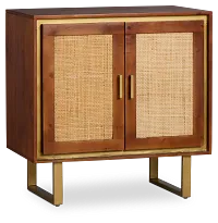 Briar Mid Tone Two-door Cabinet
