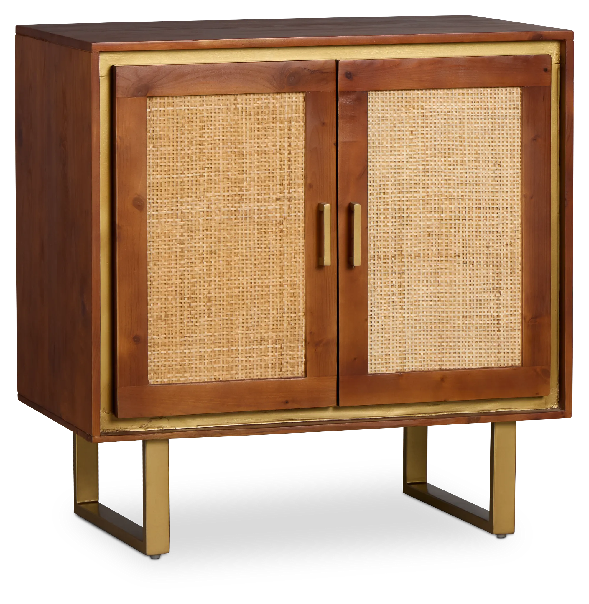 Briar Mid Tone Two-door Cabinet