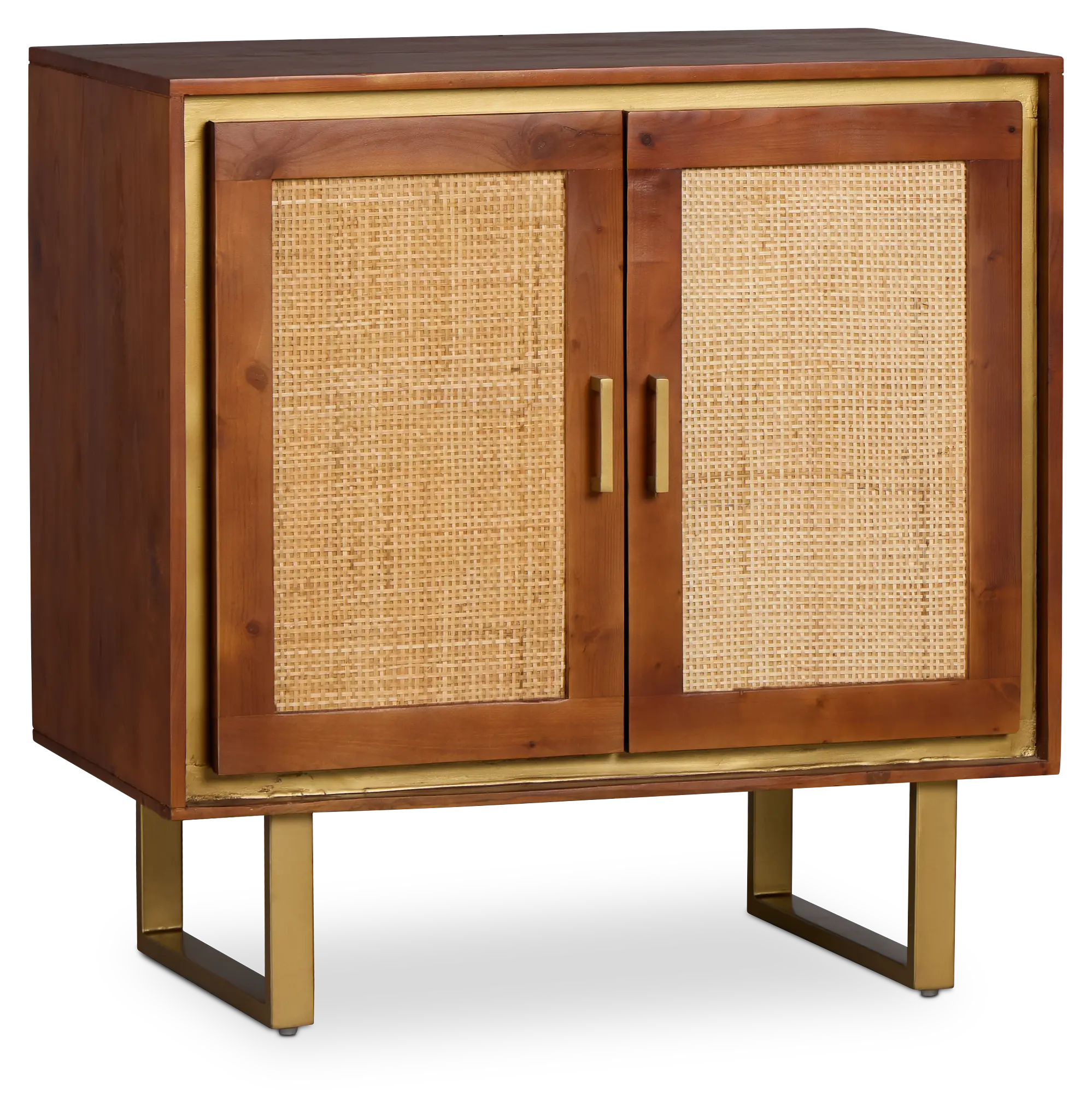 Briar Mid Tone Two-door Cabinet Briar Mid Tone Two-door Cabinet