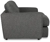 Brantley Dark Gray Fabric Loveseat