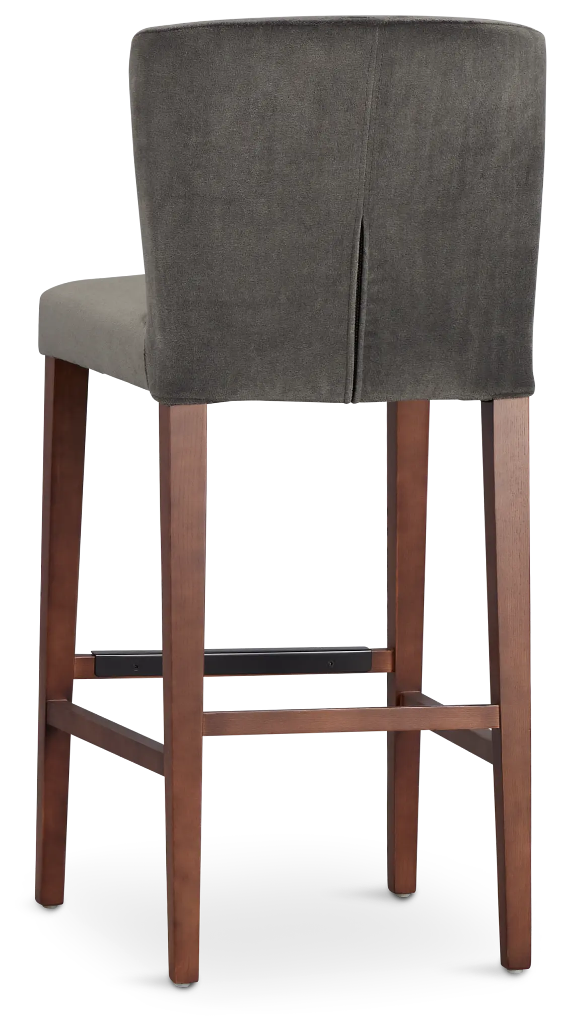 Bentley Dark Gray Velvet 30" Upholstered Barstool Bentley Dark Gray Velvet 30" Upholstered Barstool