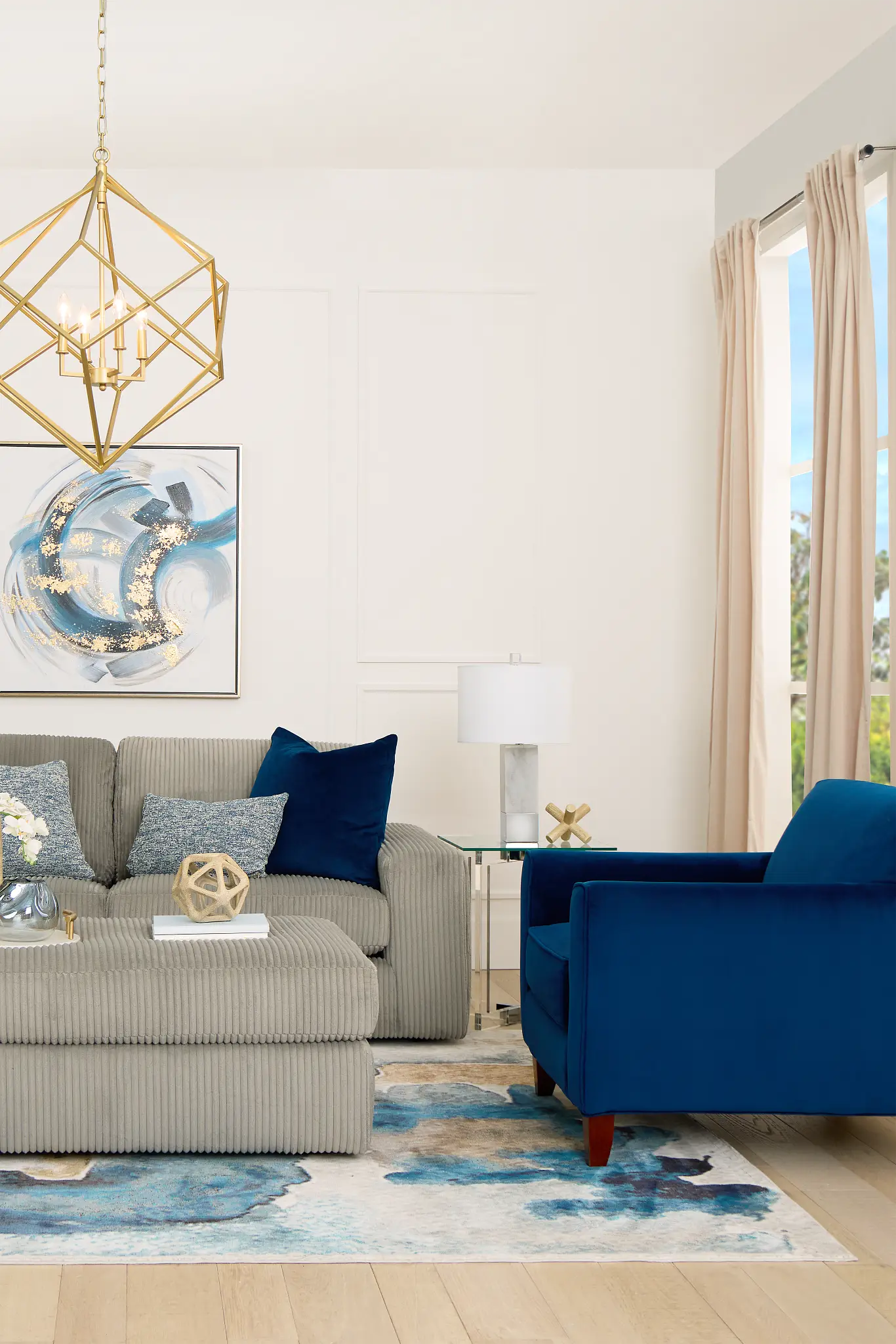 Charlie Gray Fabric Sofa Charlie Gray Fabric Sofa