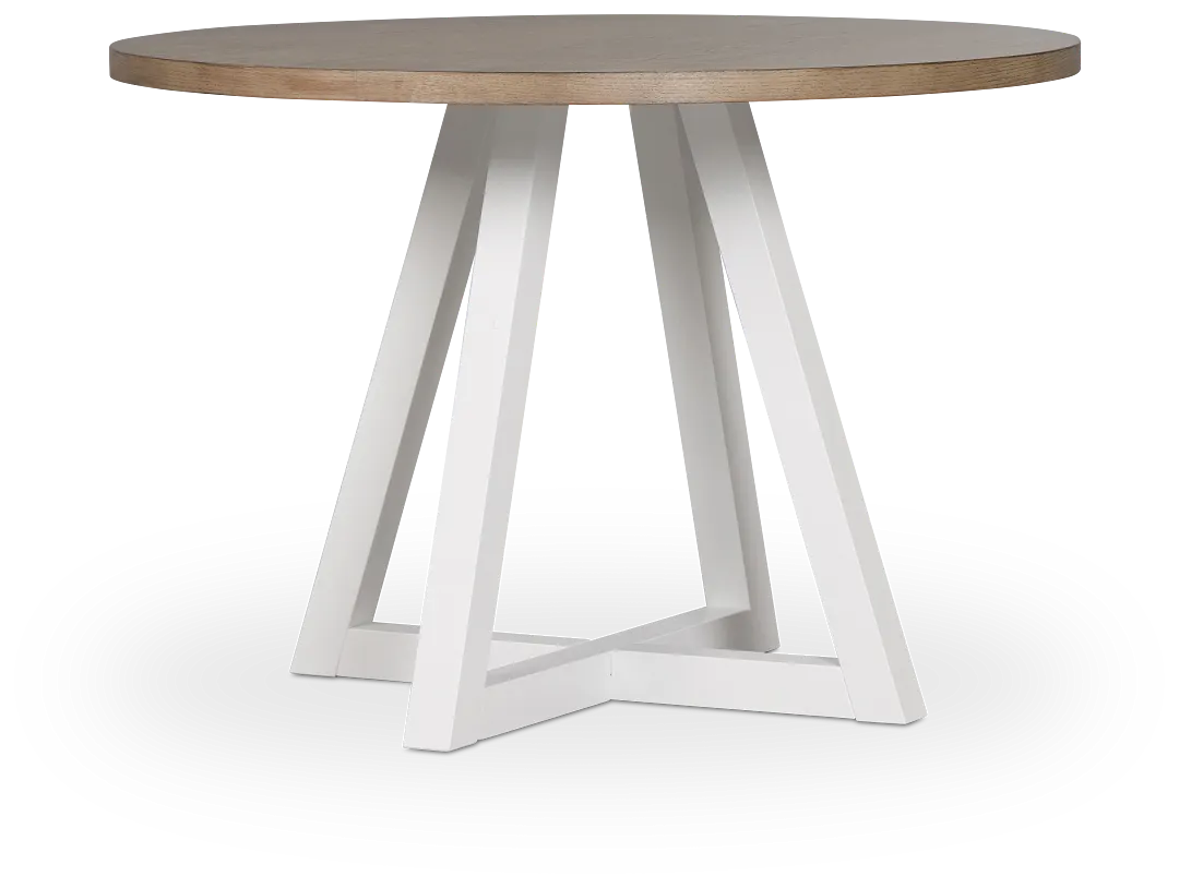Edgartown Two-tone Round Table