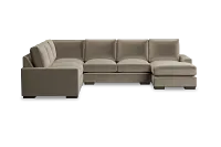 Edgewater Joya Beige Medium Right Chaise Sectional