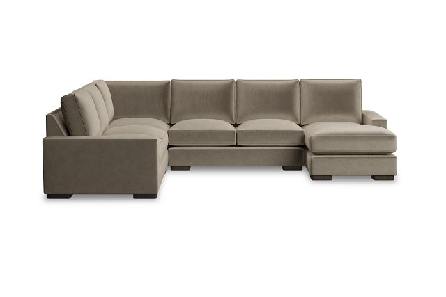 Edgewater Joya Beige Medium Right Chaise Sectional