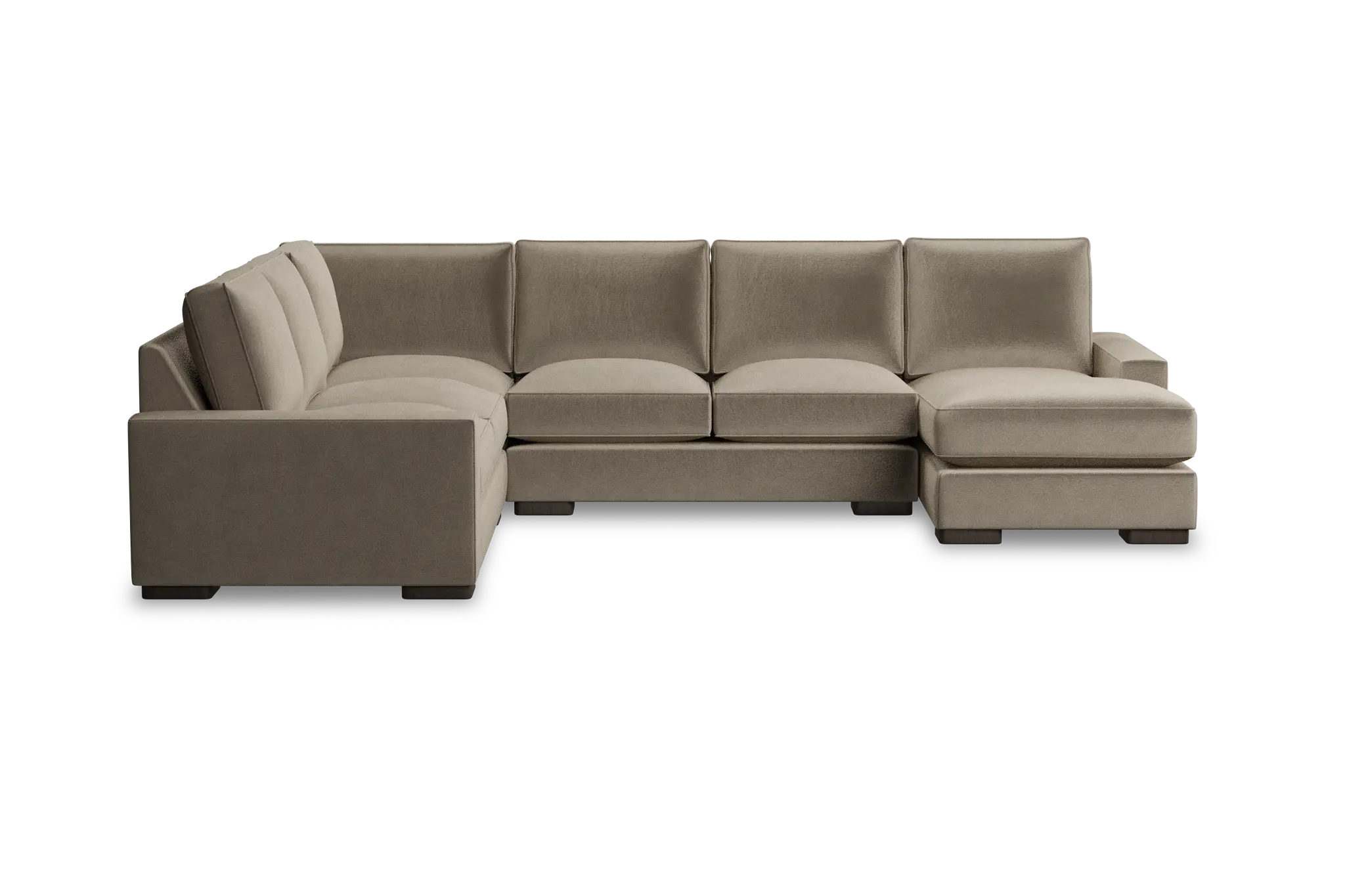 Edgewater Joya Beige Medium Right Chaise Sectional Edgewater Joya Beige Medium Right Chaise Sectional