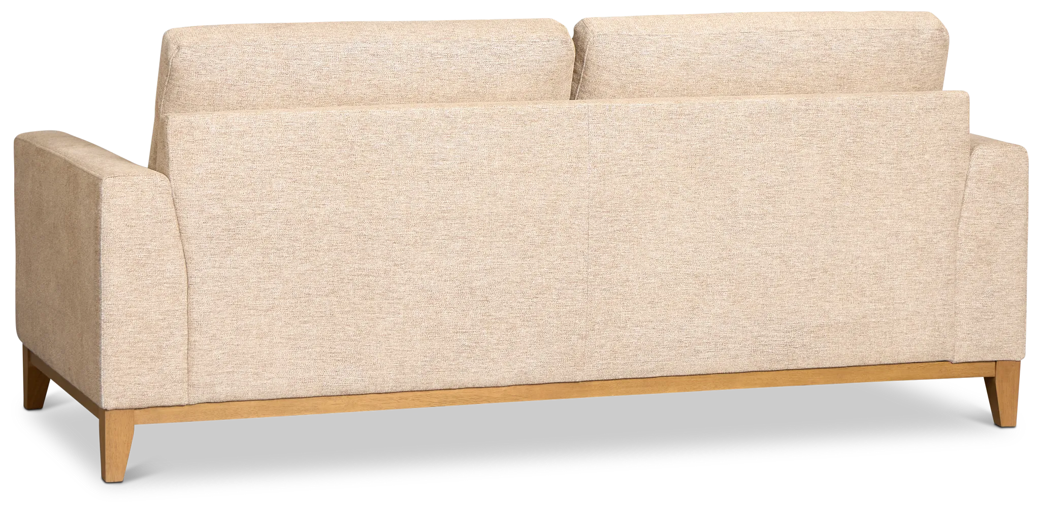 Maisie Light Brown Fabric Sofa