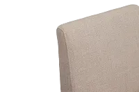 Willow Light Beige Fabric 24" Upholstered Barstool