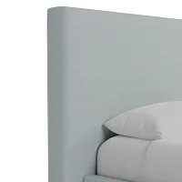 Grayton Natural Beauty Light Blue 54" Upholstered Platform Bed