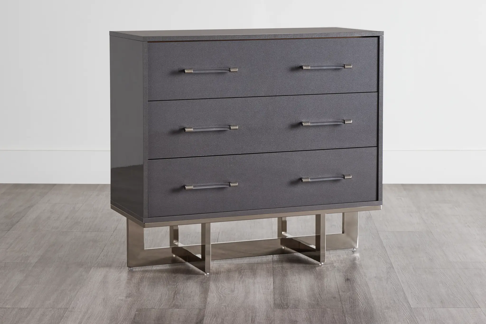 Cortina Gray Small Drawer Chest Cortina Gray Small Drawer Chest
