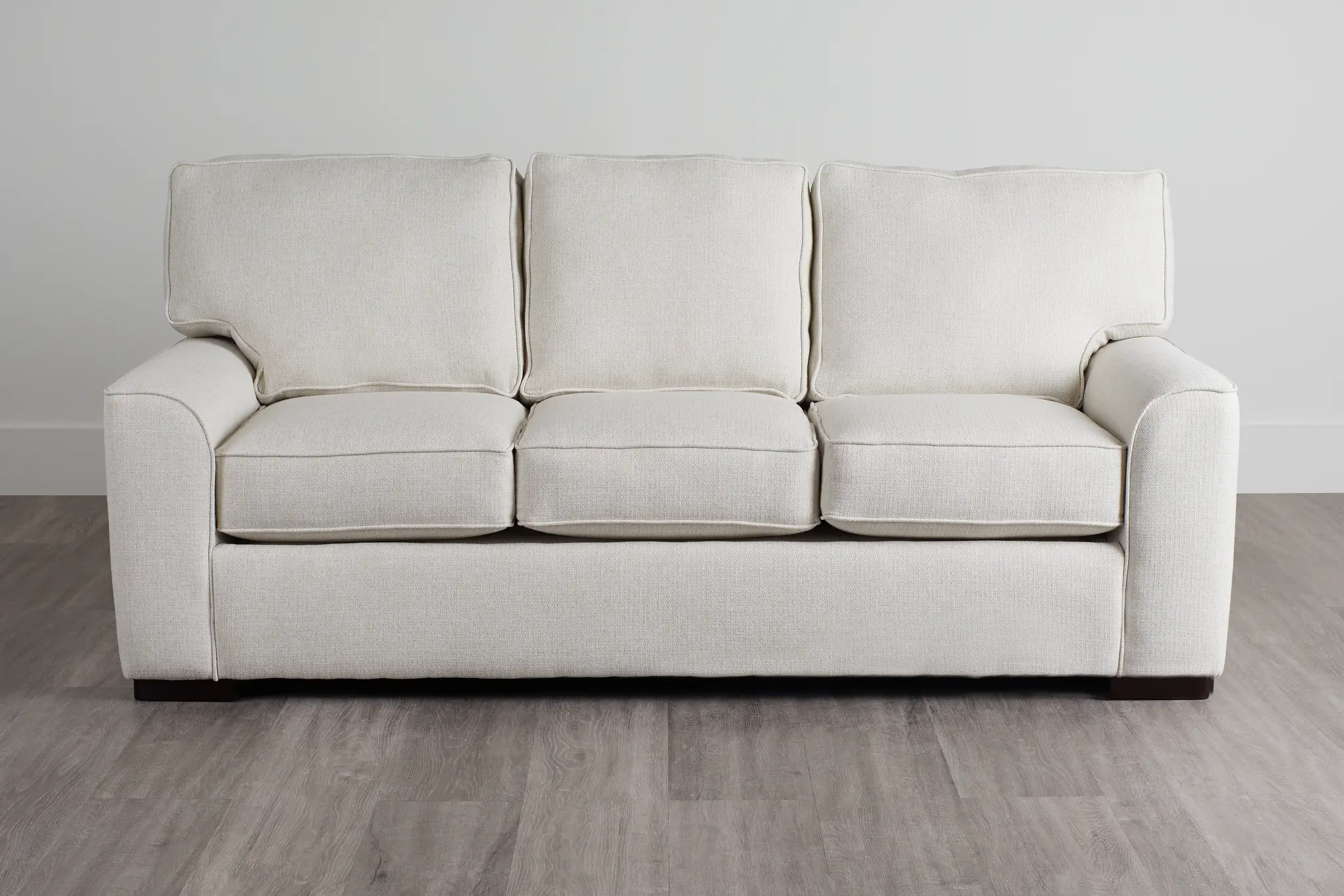 Austin White Fabric Memory Foam Sleeper Austin White Fabric Memory Foam Sleeper