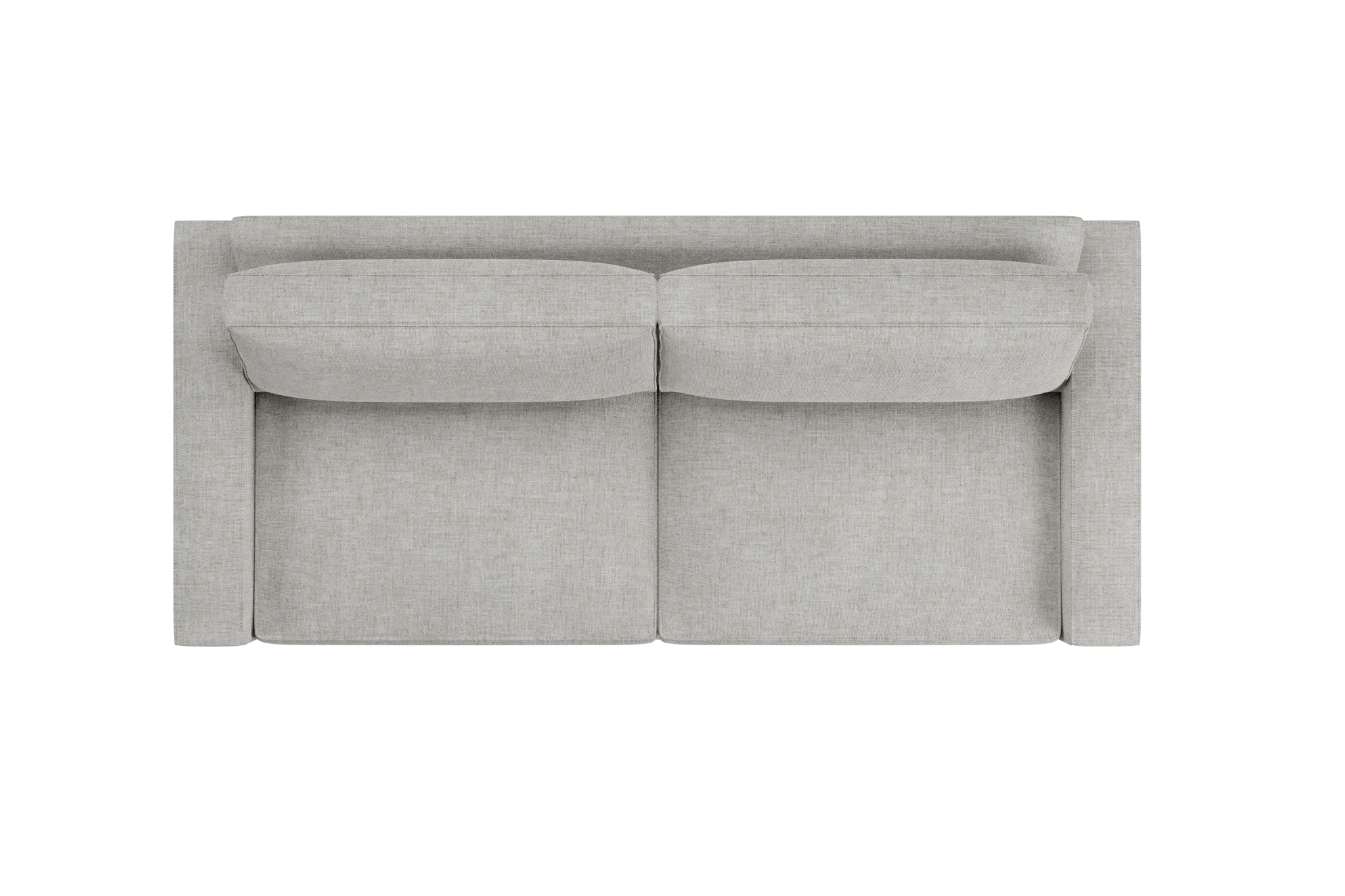 Edgewater Elevation Khaki 96" Sofa W/ 2 Cushions