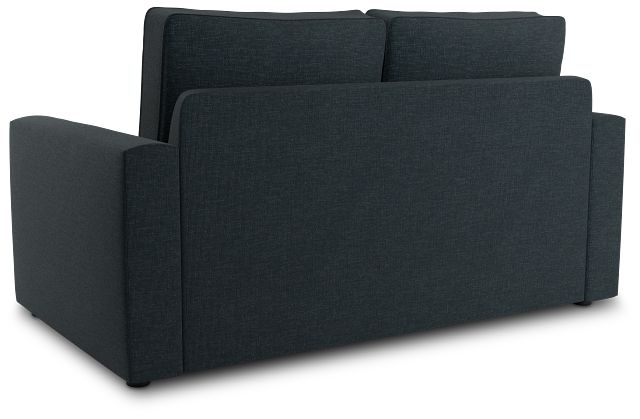 Siesta Elevation Dark Blue Fabric Memory Foam Sleeper