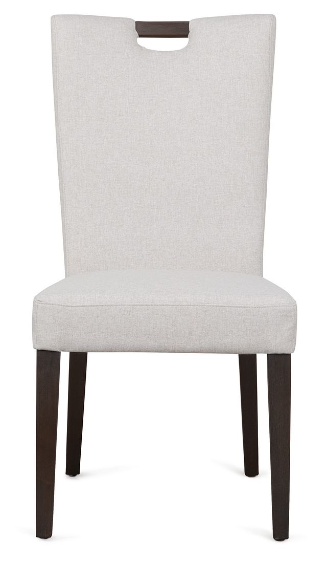 Stout Light Gray Upholstered Side Chair