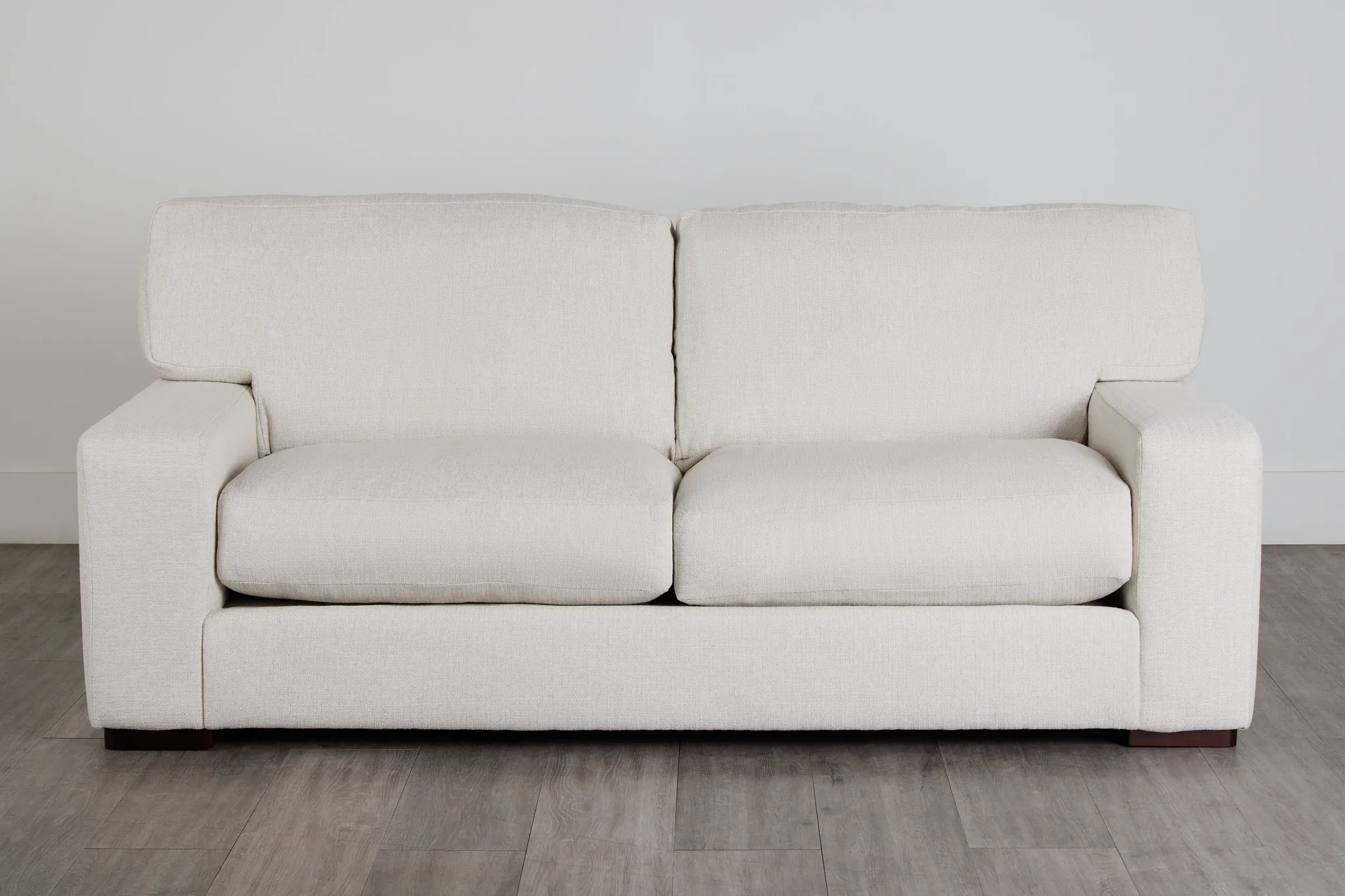 Veronica 90" White Down Sofa