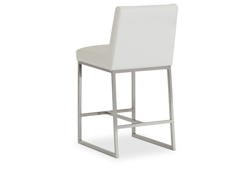 Miami White Micro 24" Barstool