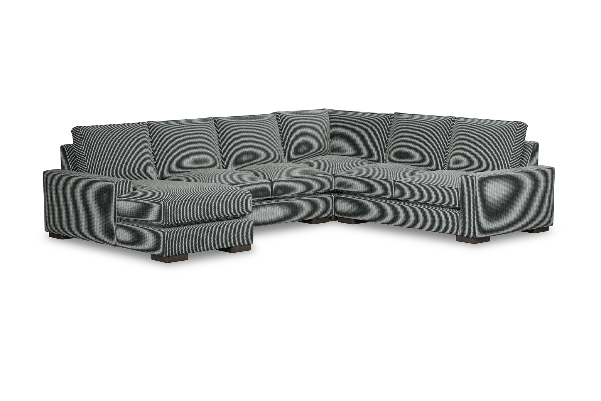 Edgewater Lucy Navy Medium Left Chaise Sectional Edgewater Lucy Navy Medium Left Chaise Sectional
