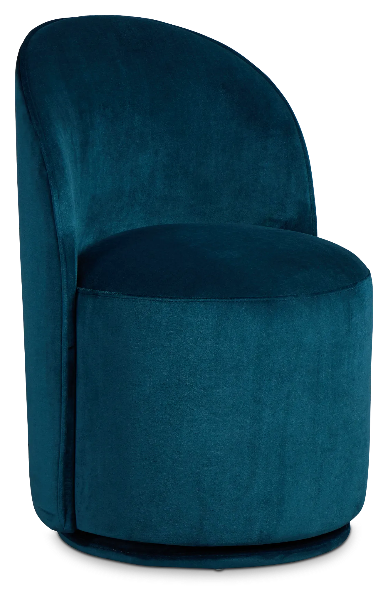 Claude Dark Blue Velvet Upholstered Side Chair