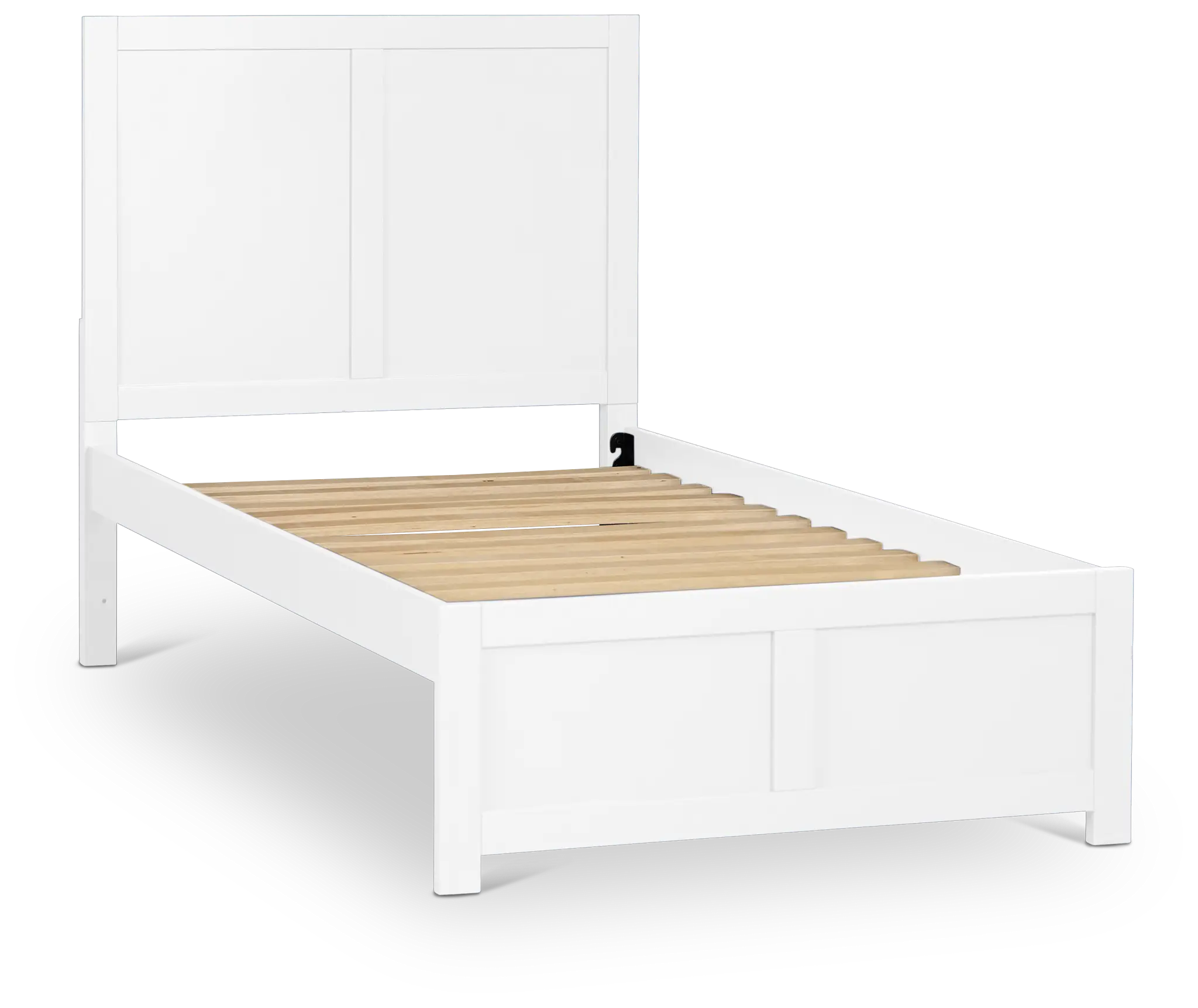 Charleston White Panel Bed Charleston White Panel Bed
