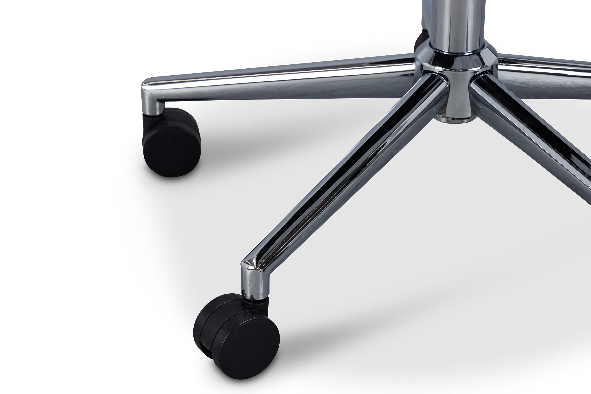 Paige White Swivel Desk Chair