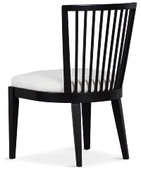 Southlake Black Slat Side Chair