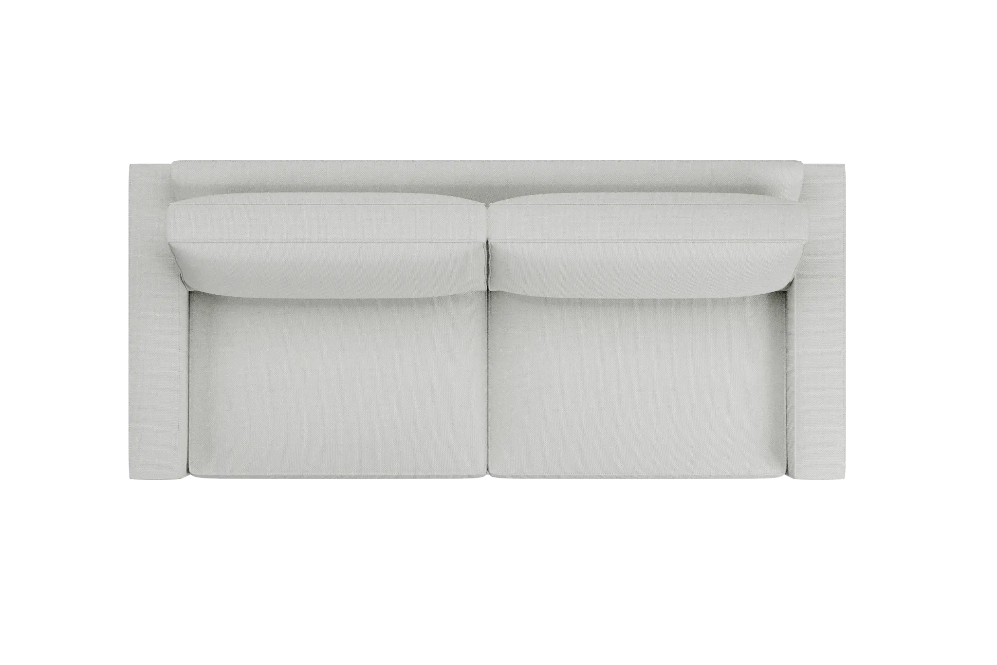 Edgewater Revenue White 96" Sofa W/ 2 Cushions Edgewater Revenue White 96" Sofa W/ 2 Cushions