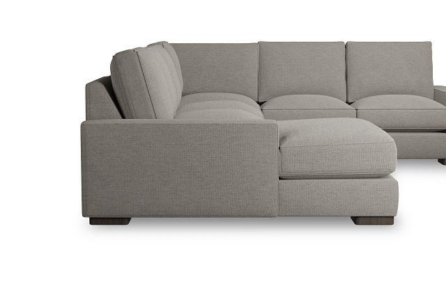 Edgewater Maguire Pewter Medium Left Chaise Sectional