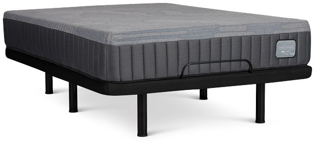 Kevin Charles By Sealy Hybrid Medium Deluxe Adjustable Mattress Set