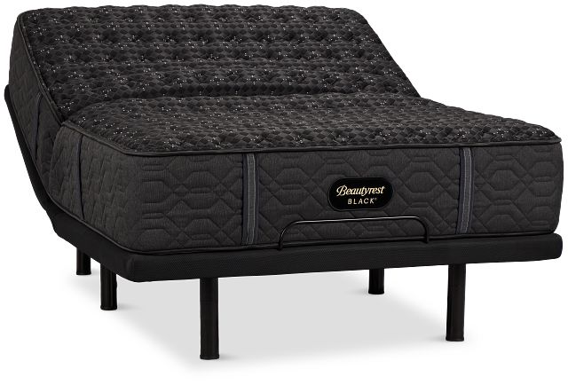Beautyrest Black Series Three Extra Firm Deluxe Adjustable Mattress Set