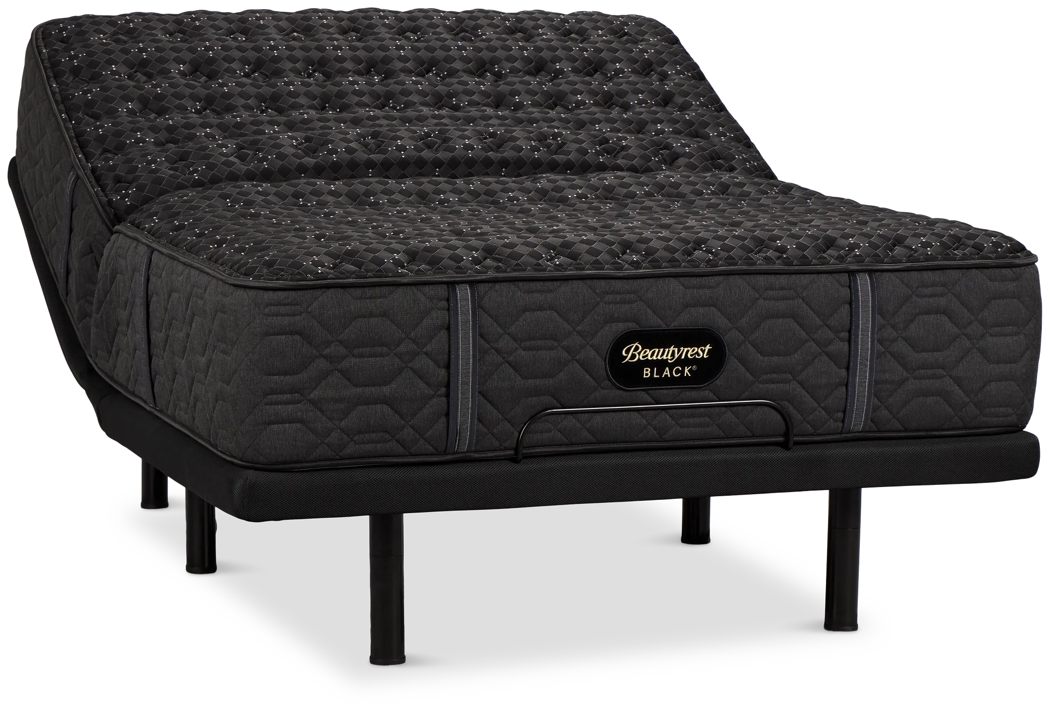 Beautyrest Black Series Three Extra Firm Deluxe Adjustable Mattress Set